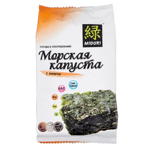 Морская капуста с кимчи