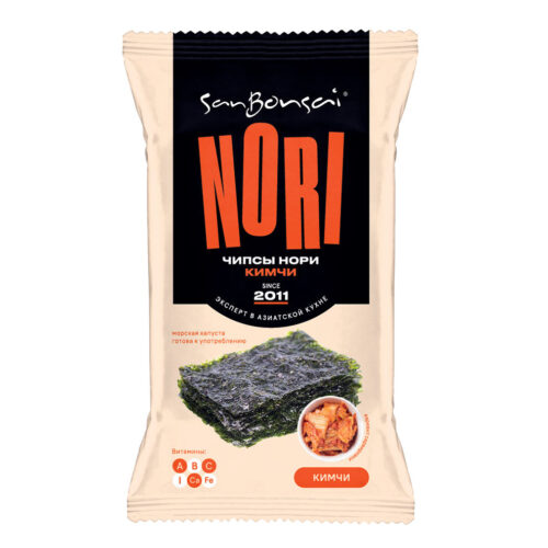 Чипсы Нори Кимчи SanBonsai 4,5гр.