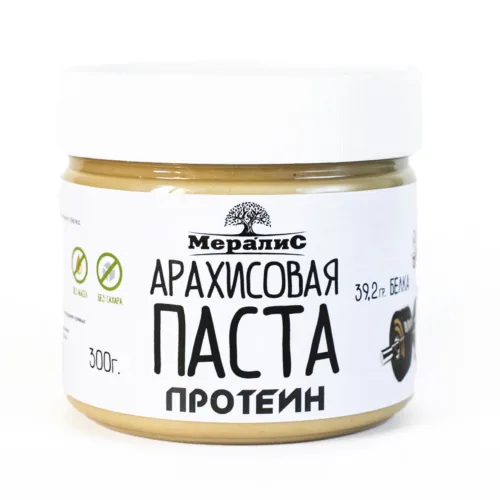 Арахисовая паста Протеин, "Мералис" 300 гр. РФ